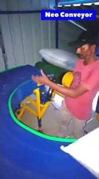 Inclined Belt Conveyor with Curve Conveyors | Efficient Material Handling by Neo Conveyors