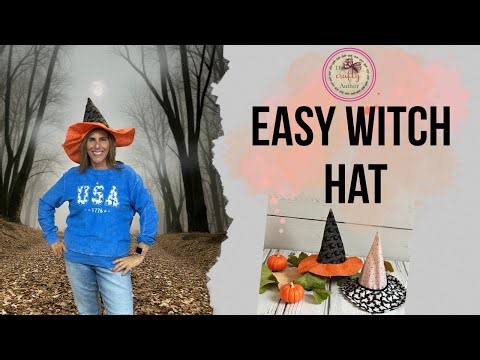Easy DIY Witch Hat Tutorial | Fun Quilted Halloween Sewing Project!