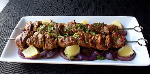 Grilled "Tandoori" Lamb