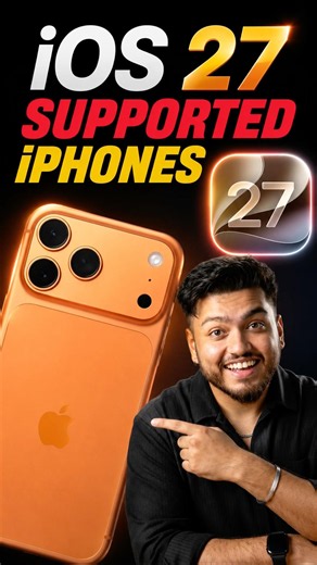 iOS 27 IS HERE! 🚀 iOS 27 Supported iPhones