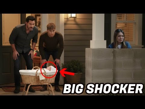 Luna gives birth on the run, leaving the baby in front of the Spencer mansion B&B Spoilers