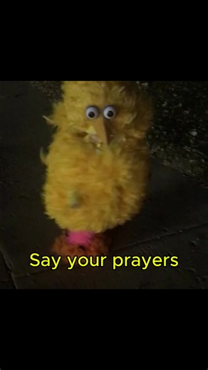 Funny Big Bird Costume: Cute by Day, Terrifying by Night!