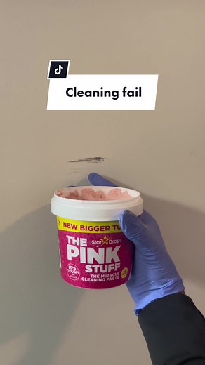 Effective Wall Cleaning with The Pink Stuff and Magic Eraser