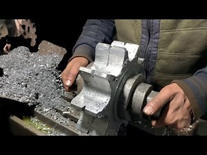 Sprocket Gear Turning and Teeth Cutting Process | Simplex Chain Sprocket Production