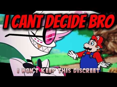 hazbin hotel kinda cooked - Hazbin Hotel vs. Hotel Mario. RAP BATTLE reaction