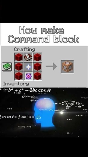 How To Make Command Block 😎#Minecraft #CommandBlock #MinecraftTips #MinecraftShorts #MinecraftBuilds