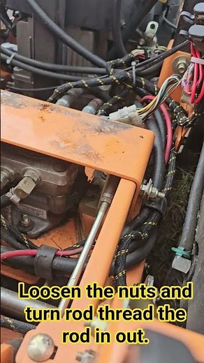 how to adjust tracking on scag zero turn.