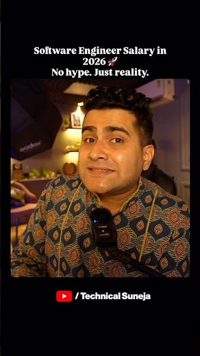 Software Engineer Salary in 2026 — no hype, just reality #shorts #jobs #ai