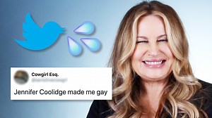Jennifer Coolidge (American Pie, Legally Blonde) reads the internet's thirstiest tweets all about herself! | BuzzFeed Celeb