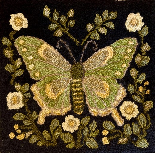 Rug Hooking Pattern, ‘allies' Greeting', Paper or Red Dot Tracing Pattern, - Etsy