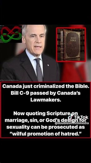 Canada Passed Bill C 9 Quoting Certain Scriptures Hate Crime
