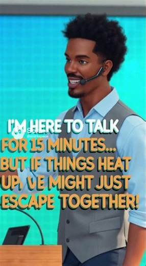 How to Joke at the Start of a Presentation #funnyshorts #funny#shorts