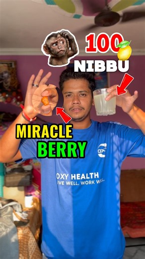 Miracle Berry Vs 100 Lemons 🍋 || #shorts
