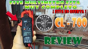 14K views · 371 reactions | El MULTIMETRO DIGITAL DE GANCHO de Klein Tools SUPER COMPLETO/ REVIEW Amperímetro CL-700 #reelsfacebook #kleintools #MULTIMETRO #reels #lacajadeherramientas #multimetros #parati #herramientasdigitales #reelsinsta #fypage #lineman #linejunk #CFE #SUTERM #electricidad #linieros | Electricistas | Facebook
