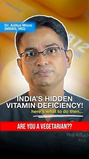 Vitamin B12 Deficiency in Vegetarians 😱 | How to Fix It Easily