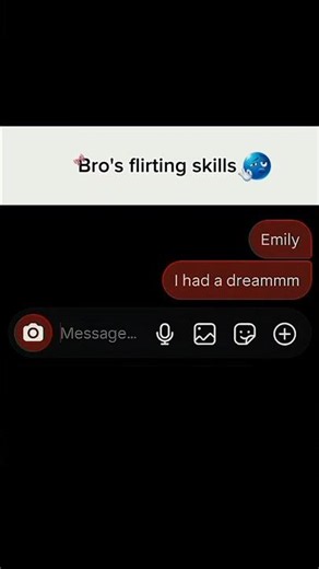 Bro's flirting skills gonna wild 💀 wait for end 💯