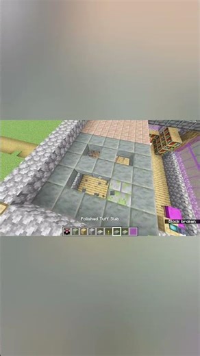 Minecraft Enchanter House build The ceiling