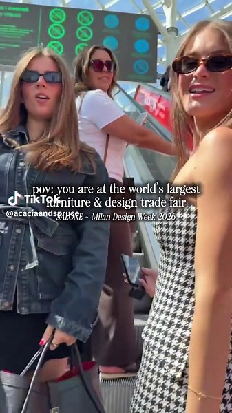 SALONE MILANO 2026🤌 Our team is about to extend our trip in Italy because this trade fair is BEYOND. Who else has been to Salone? are you here this year? @salonedelmobile.milano We are ACACIA SPRUCE Elevated interiors, effortless living. Full-service residential commercial interior design studio serving San Diego, California beyond Milan design week 2026, Milano design week 2026, Milan, Italy, Italia, Salone Milano 2026, Salone del Mobile.Milano