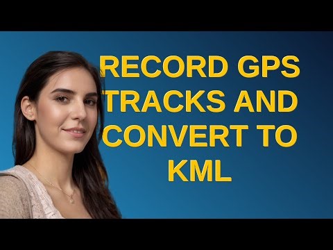 Raspberrypi: Record GPS tracks and convert to KML