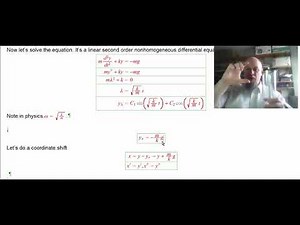 Simple Harmonic Motion in Differential Equations