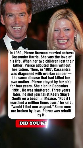 The woman who saved Pierce Brosnan after his biggest tragedy