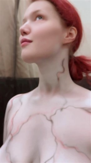 Lada Lyumos ✂️ on Instagram: "Some wants to be a body painter… But who wants to be a body washer? 😏"