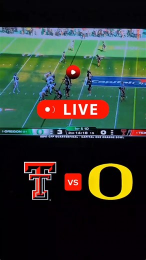 Texas Tech vs Oregon Live Stream Online Today, Tonight, Orange Bowl #CFB Game Texas Tech vs Oregon Live Stream College Football Bowl Game Live Texas Tech Game Today Live Stream Oregon Game Today Live Stream #TexasTechVsOregon #TexasTech #Oregon #OrangeBowl #CFBGameLiveNow .
