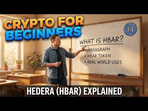 Crypto for Beginners: What is HBAR? Hedera Hashgraph Explained for Beginners (2026)