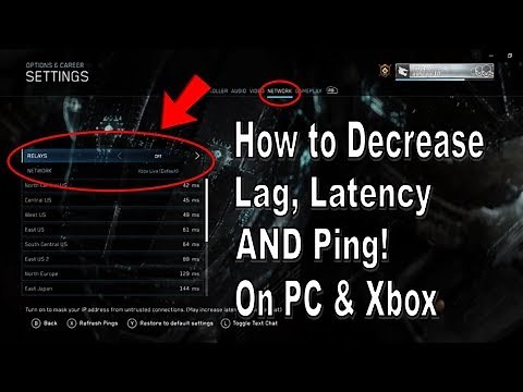 Halo MCC & Halo Reach - How to Decrease Latency, Lag, & Ping on Xbox One and PC [EASY]