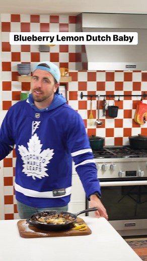 If you are craving a sweet treat for brunch or breakfast, I got just the thing. This Blueberry Lemon Dutch Baby will scratch that itch. This recipe is easy, looks impressive and is sure to wow your next family brunch! | Andy’s East Coast Kitchen