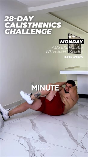 Exercise for just 6-8 minutes 3 times a week and you won't recognize yourself in a month. It's real! 💪 | 21 Day Challenge