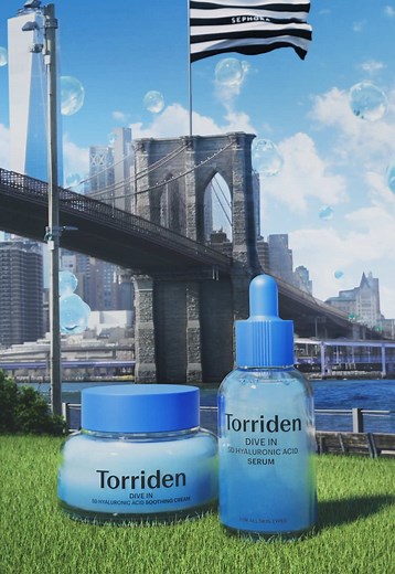 The Intensive serum and cream absorb from surface and deliver moisture deep into the skin. Hydration That Lasts All Day Layer by Layer, your skin looks smoother, stronger, and more radiant. Available exclusively on@sephora Shop now❤️ #sephora #kbeauty #glassskin #torriden #sephorafinds