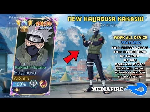 Script Skin Hayabusa Kakashi Hatake No Password Terbaru 2026 | Full Effect Voice - Patch Terbaru