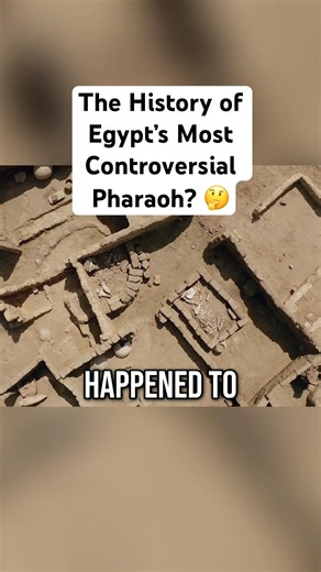 Egypt's Most Controversial Pharaoh? 🤔👑 #history #egypt #pharaoh