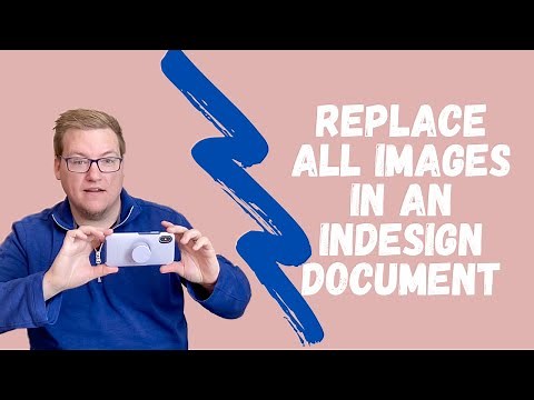 Replace all images in an Indesign document