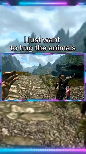 874K views · 11K reactions | I just want a hug!! #skyrim #skyrimvr #skyrimmods #vr #gaming #quest2 #oculus | Stevie The Savage | Facebook