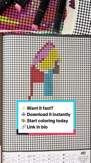 Explore 80s Pop Art with Color by Letter