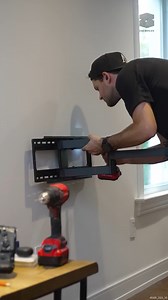 Making the MOST of My Tech Living Room #livingroom #livingroomtransformation #spacesaving #hometech | Zac Builds