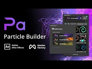 how to Install and Use Fx Particle Builder in After Effects CC 2021 after effects tutorial