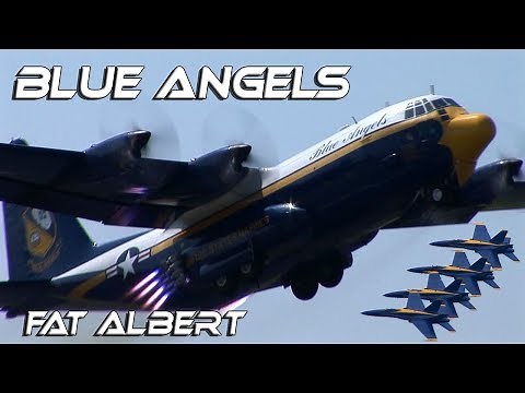 Blue Angels & Fat Albert with Rocket (JATO) assisted Take off Leeuwarden 2006 Full Display