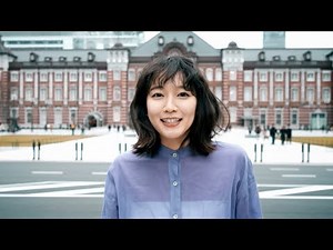 吉岡里帆と東京駅。