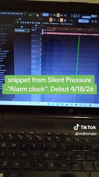 "Alarm Clock"- track 1 intro from silent Pressure (April 18) That mome...