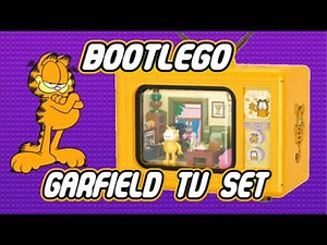 BOOTLEGO Garfield TV Set #lego #garfield