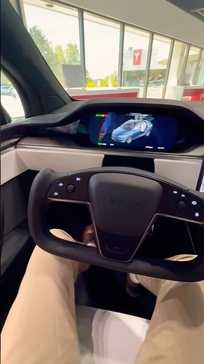 2025 Tesla Model X Interior | Yoke Steering Wheel | Dashboard | Infotainment System