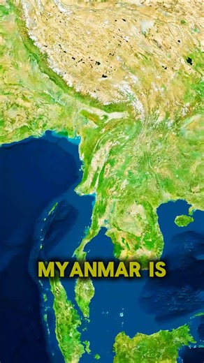 Myanmar: A Land of Diverse Cultures and Natural Wonders #usa🇺🇸 #geography #informations #mapping