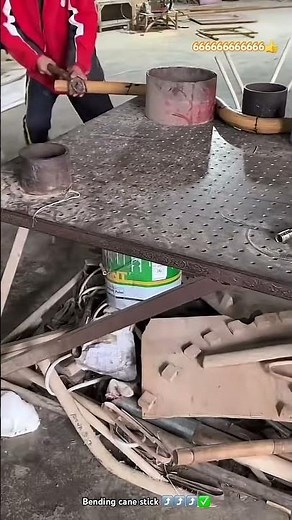 Ingenious tool for bending cane stick