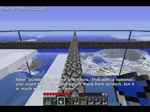 Minecraft Tutorial : Sky Monster-Trap part 1