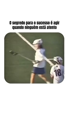 O segredo para o sucesso é agir quando ninguém está atento