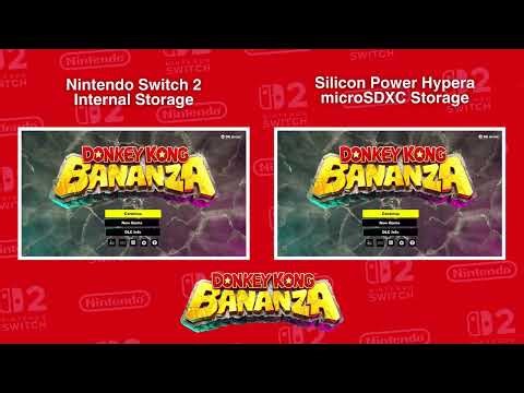 Nintendo Switch 2 Loading Speed Comparison | Internal Storage vs. microSDXC