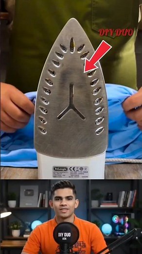 The Ultimate Sticky Iron Cleaning Hack You Need to Try! #kitchenhacks #soupmaker #usa #duet #shorts